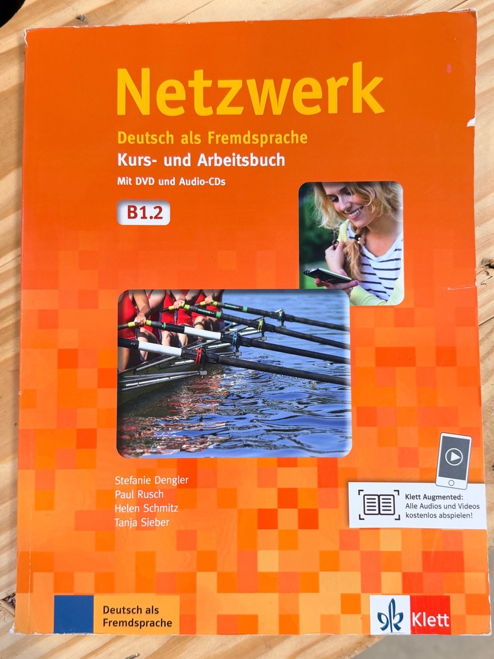 Netzwerk B1.2 Orange German Course Book by Klett